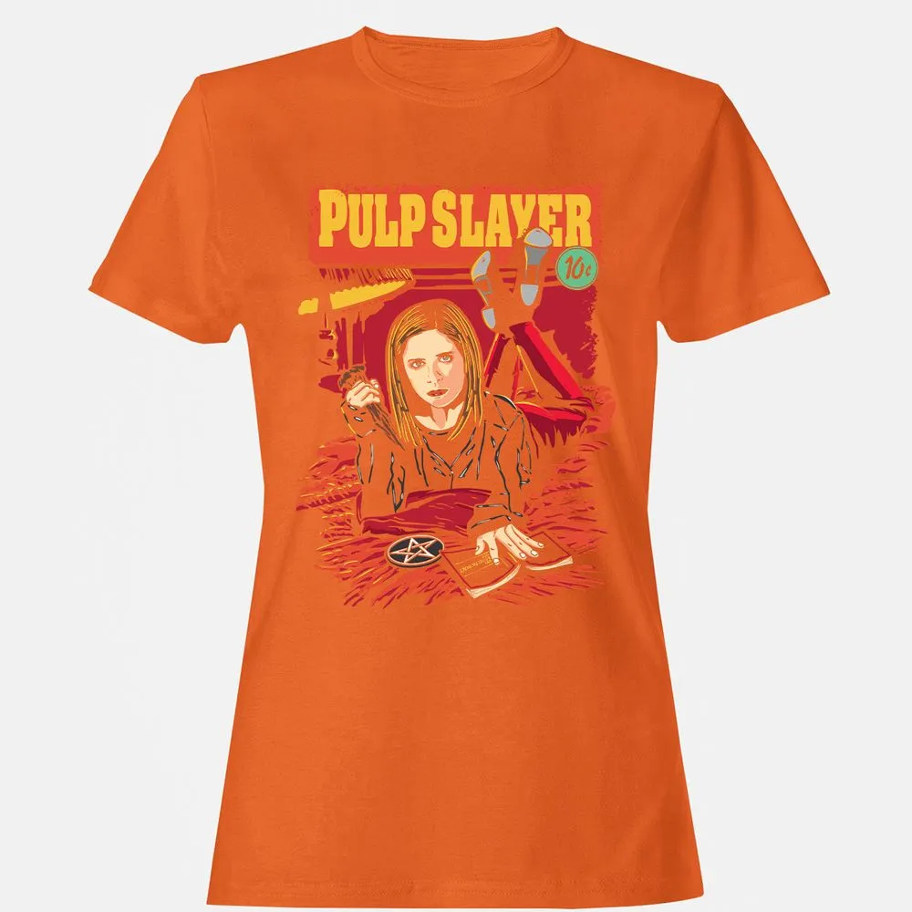 Women's T-Shirt - 67G4VQM8 - Orange - 11