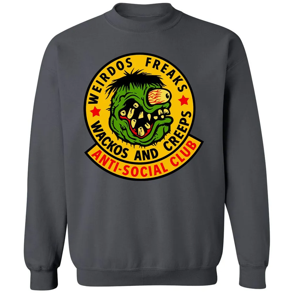 Classic Unisex Sweatshirt - U5H72MVH - Charcoal - 7
