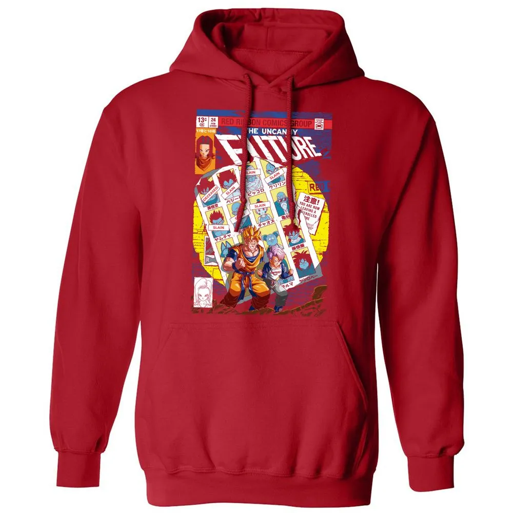 Classic Unisex Hoodie - TDD43BXV - Red - 5
