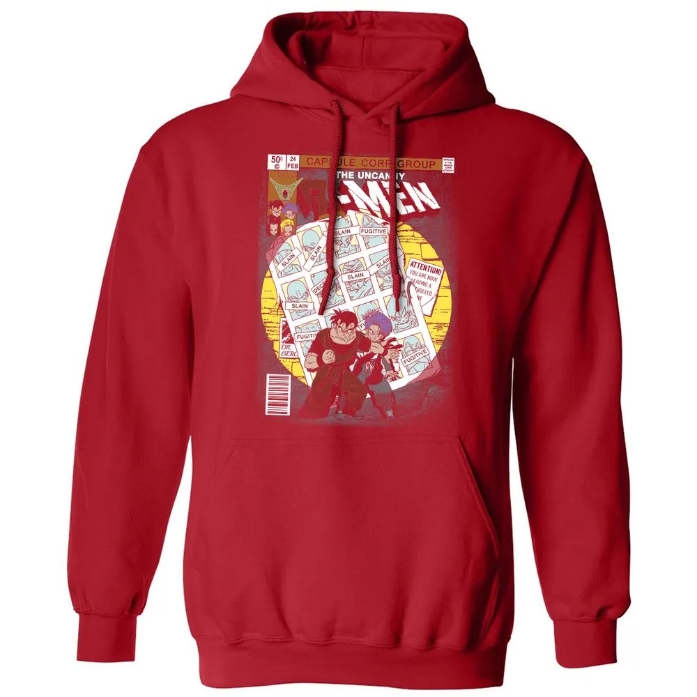 Classic Unisex Hoodie - UKPA8C4V - Red - 5
