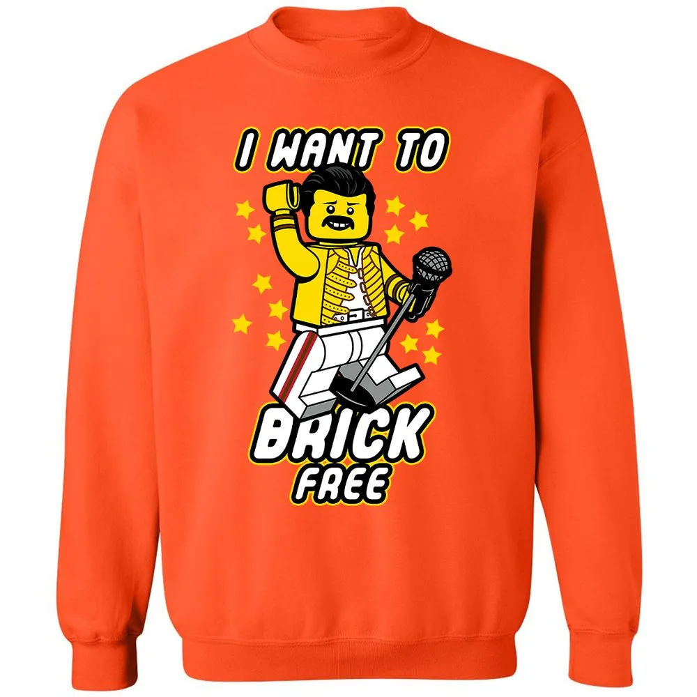 Classic Unisex Sweatshirt - KRBV7UMY - Orange - 10