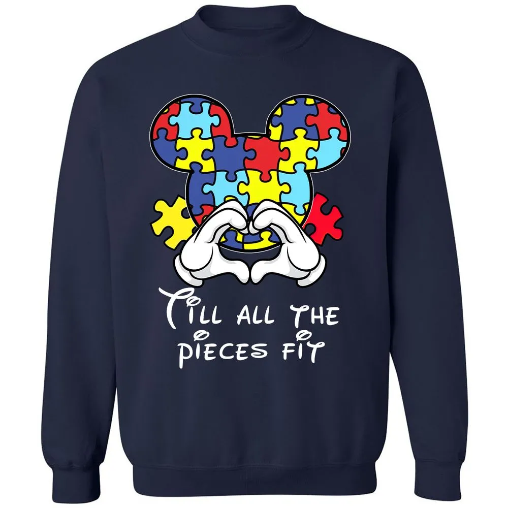 Classic Unisex Sweatshirt - K2GJ93TX - Navy - 2