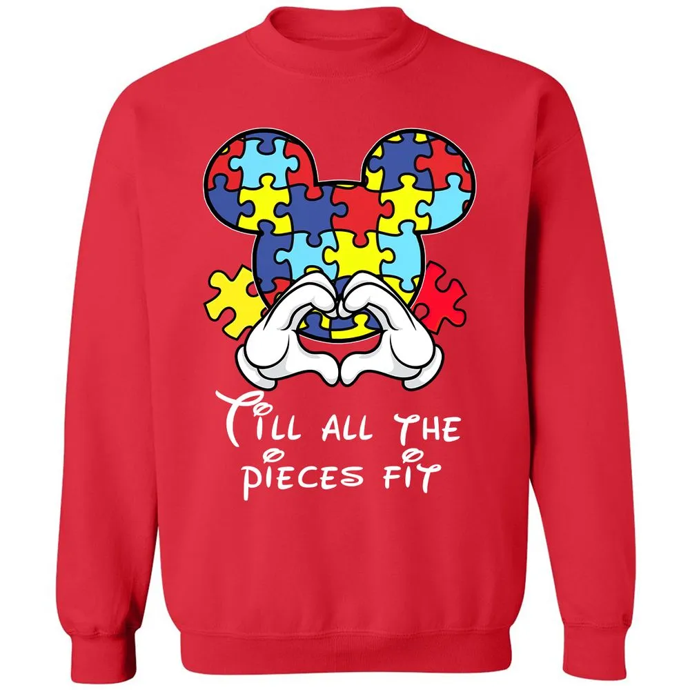 Classic Unisex Sweatshirt - K2GJ93TX - Red - 5