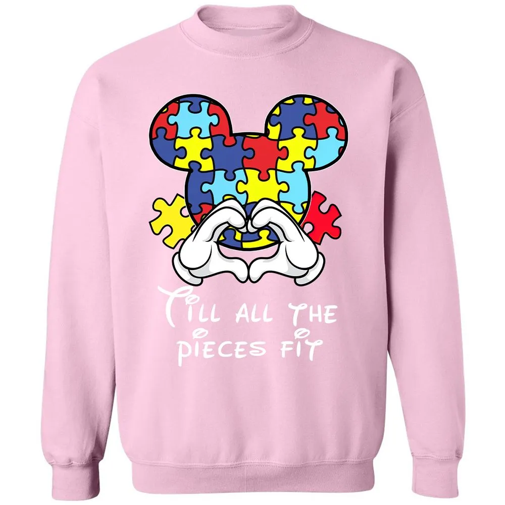 Classic Unisex Sweatshirt - K2GJ93TX - Light Pink - 3