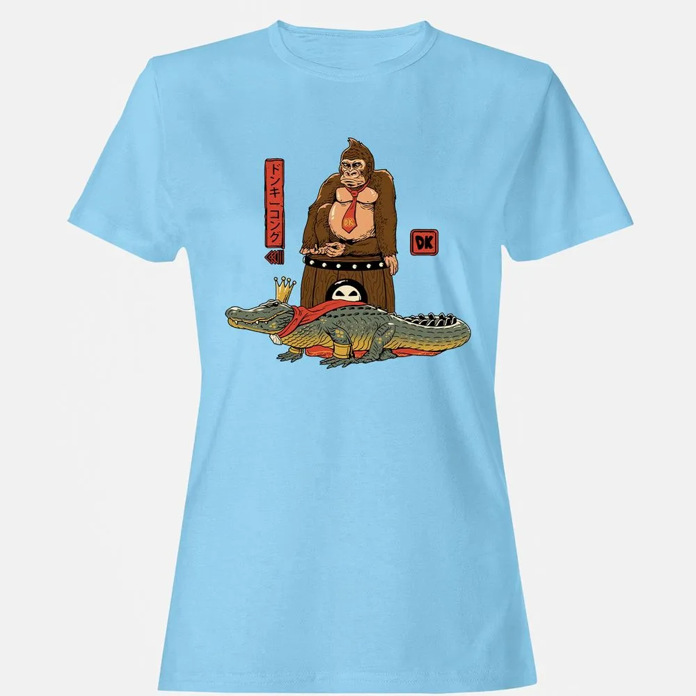 Women's T-Shirt - Z3PDH1FM - Light Blue - 8