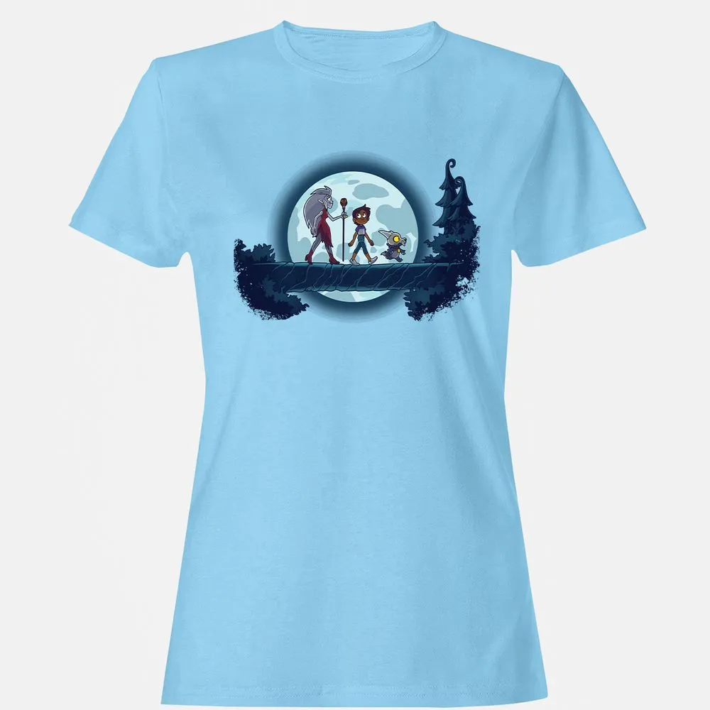 Women's T-Shirt - 13Y8ZT5D - Light Blue - 8