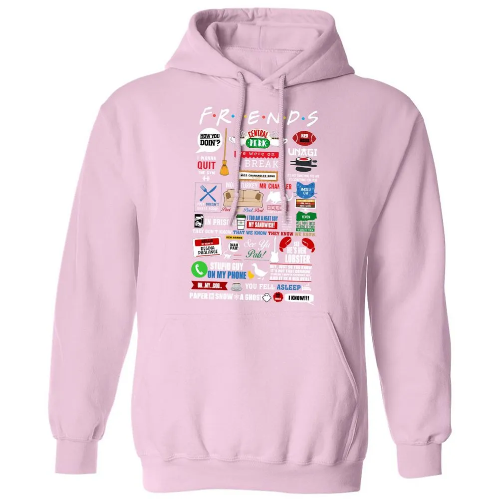 Classic Unisex Hoodie - QU5ZY4EX - Light Pink - 3