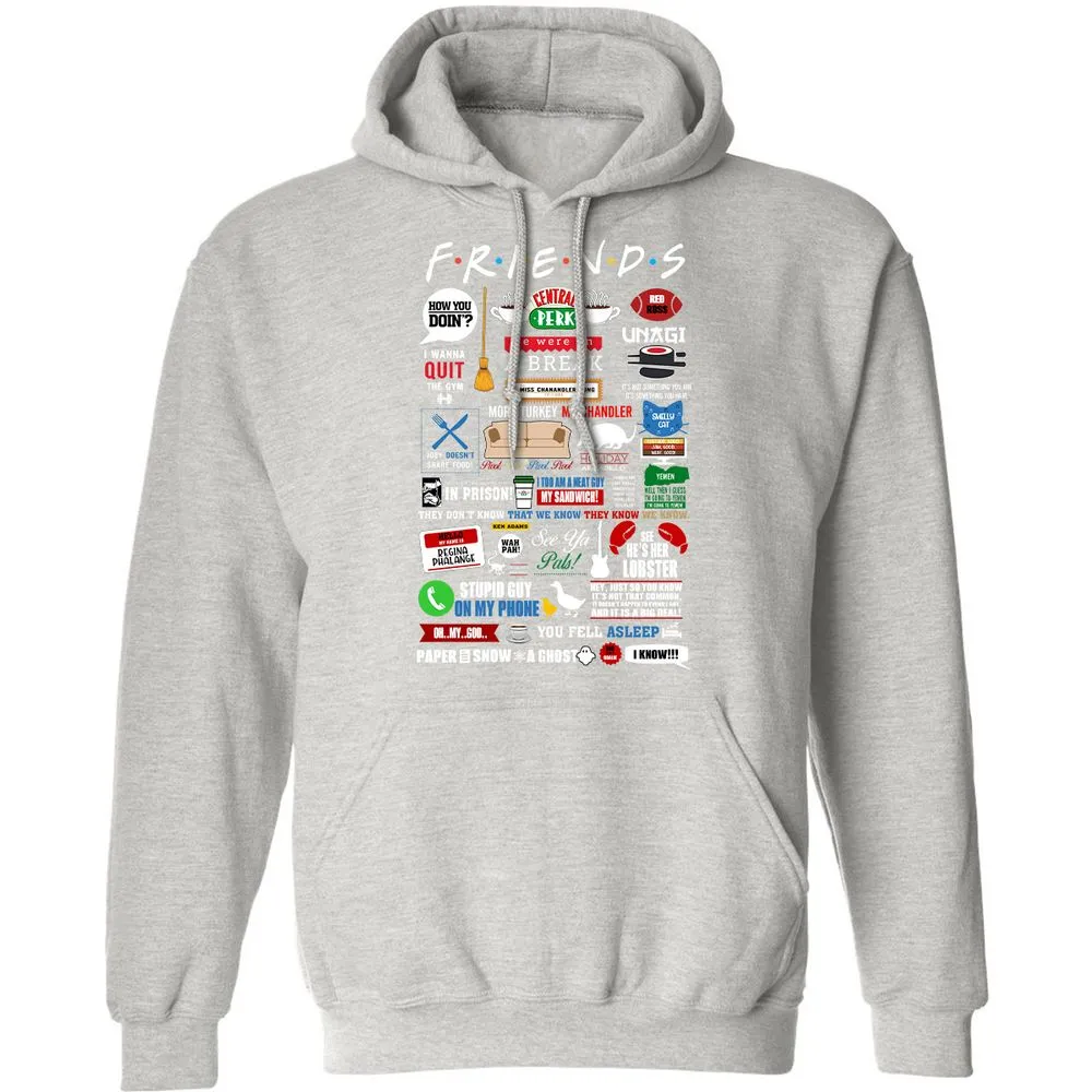 Classic Unisex Hoodie - QU5ZY4EX - Ash - 8