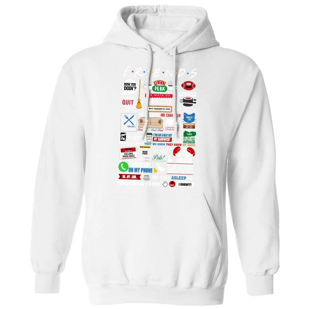 Classic Unisex Hoodie - QU5ZY4EX - White - 11
