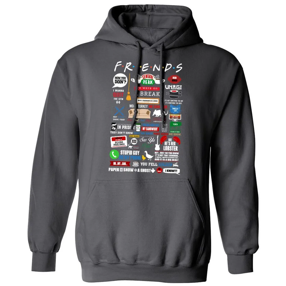 Classic Unisex Hoodie - QU5ZY4EX - Charcoal - 7