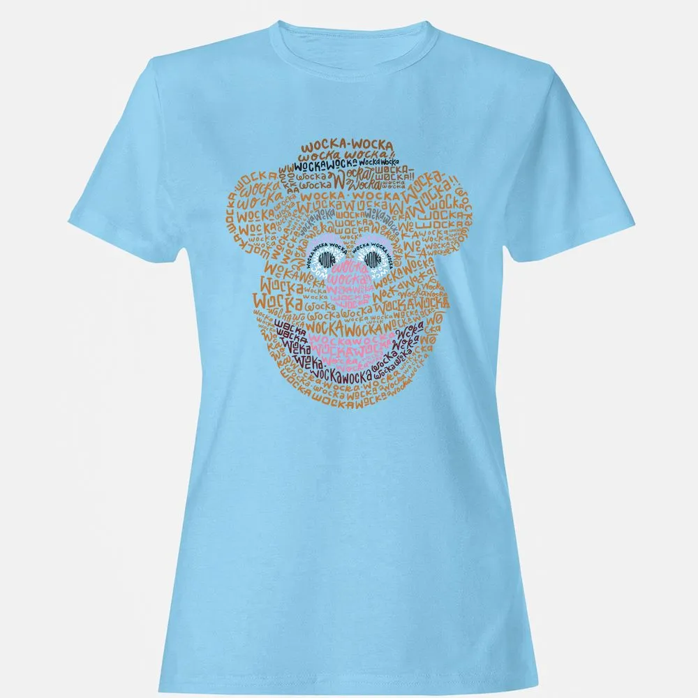 Women's T-Shirt - EDZF9R3V - Light Blue - 8