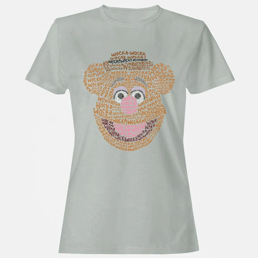 Women's T-Shirt - EDZF9R3V - Ash - 2