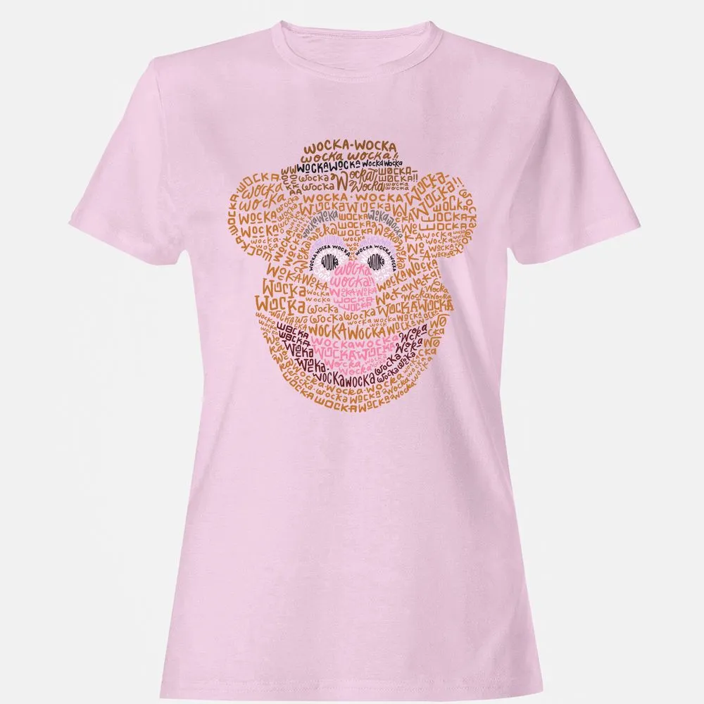 Women's T-Shirt - EDZF9R3V - Light Pink - 9