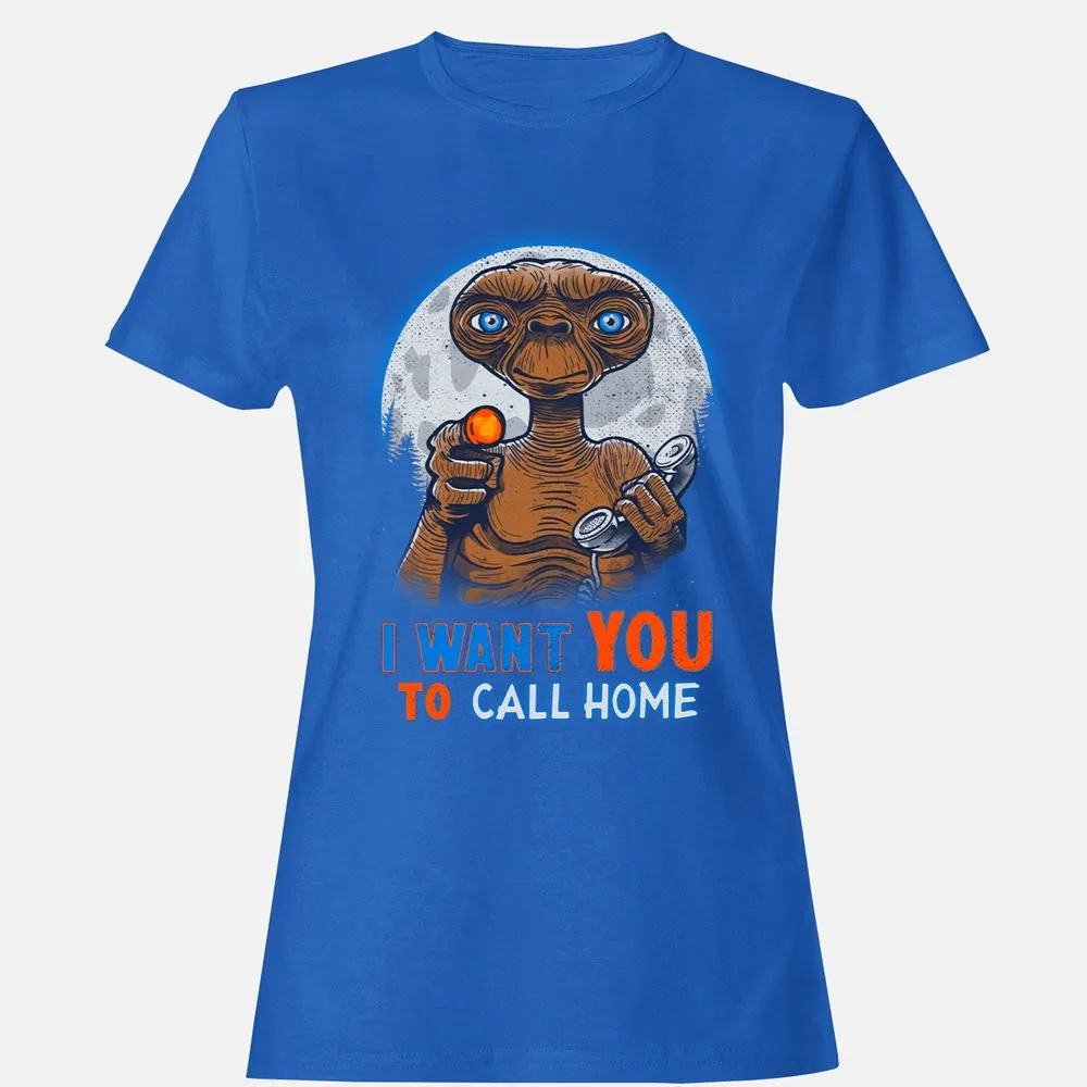 Women's T-Shirt - 62KMH8JM - Royal - 14