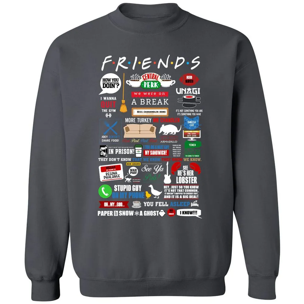 Classic Unisex Sweatshirt - HZKTA78V - Charcoal - 7
