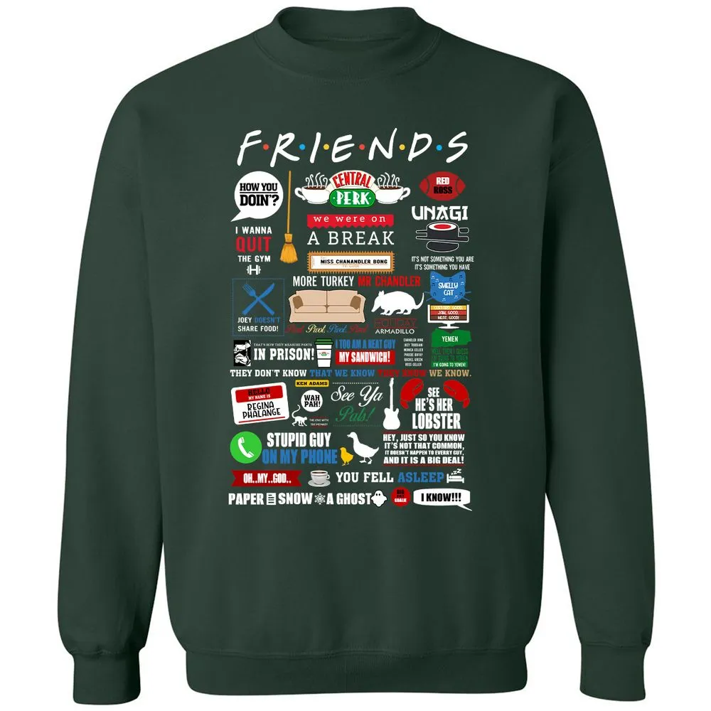 Classic Unisex Sweatshirt - HZKTA78V - Forest Green - 4