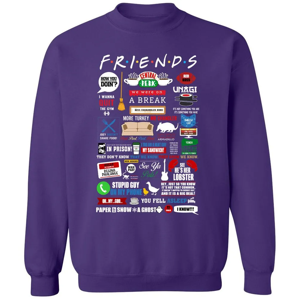 Classic Unisex Sweatshirt - HZKTA78V - Purple - 6