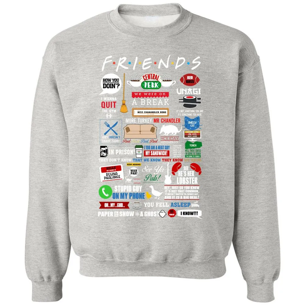 Classic Unisex Sweatshirt - HZKTA78V - Ash - 8