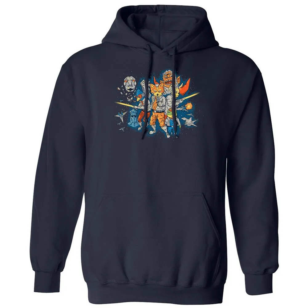 Classic Unisex Hoodie - VY6LWMSP - Navy - 2