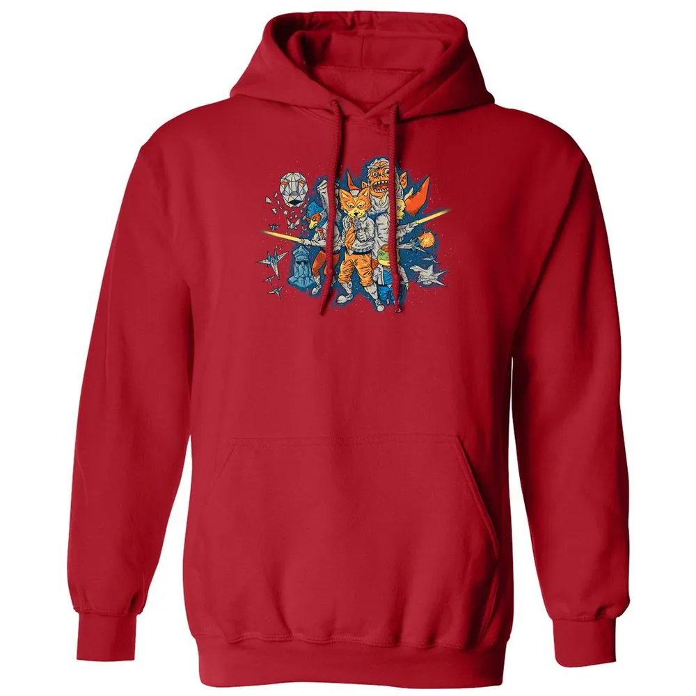 Classic Unisex Hoodie - VY6LWMSP - Red - 5