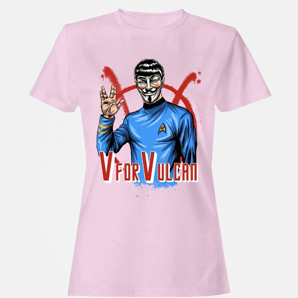 Women's T-Shirt - U5F81ZRQ - Light Pink - 9