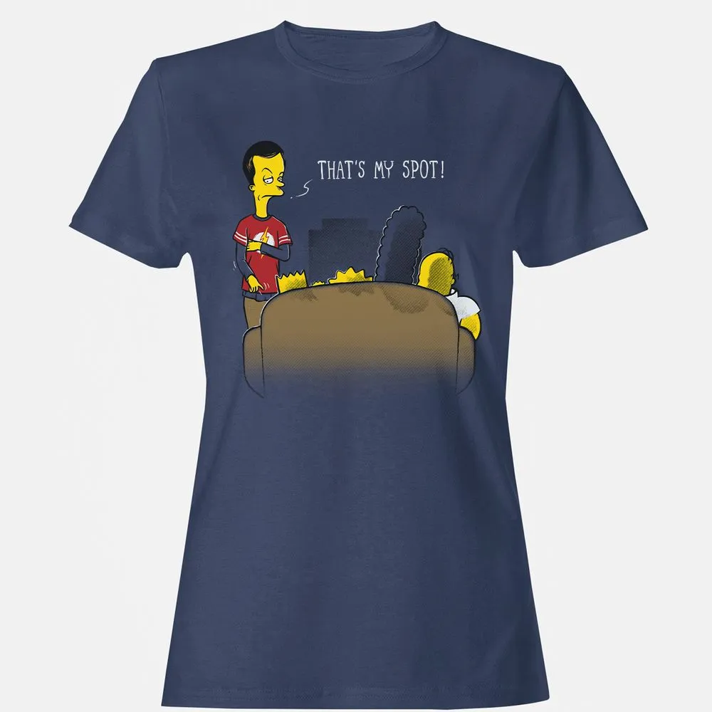Women's T-Shirt - LZ5GBJ2P - Navy - 10
