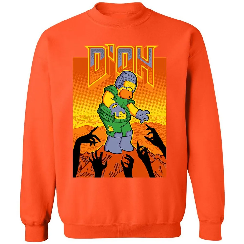 Classic Unisex Sweatshirt - 2SPGNACX - Orange - 10
