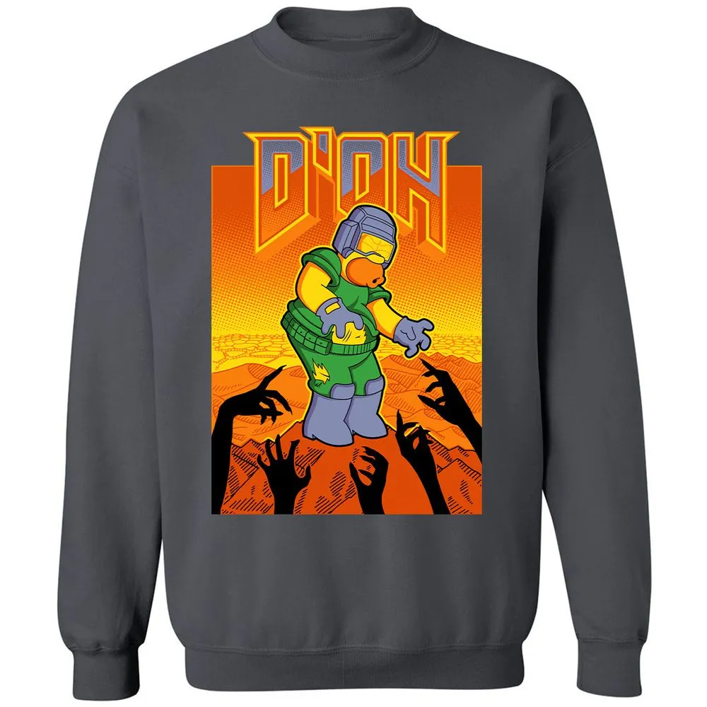 Classic Unisex Sweatshirt - 2SPGNACX - Charcoal - 7