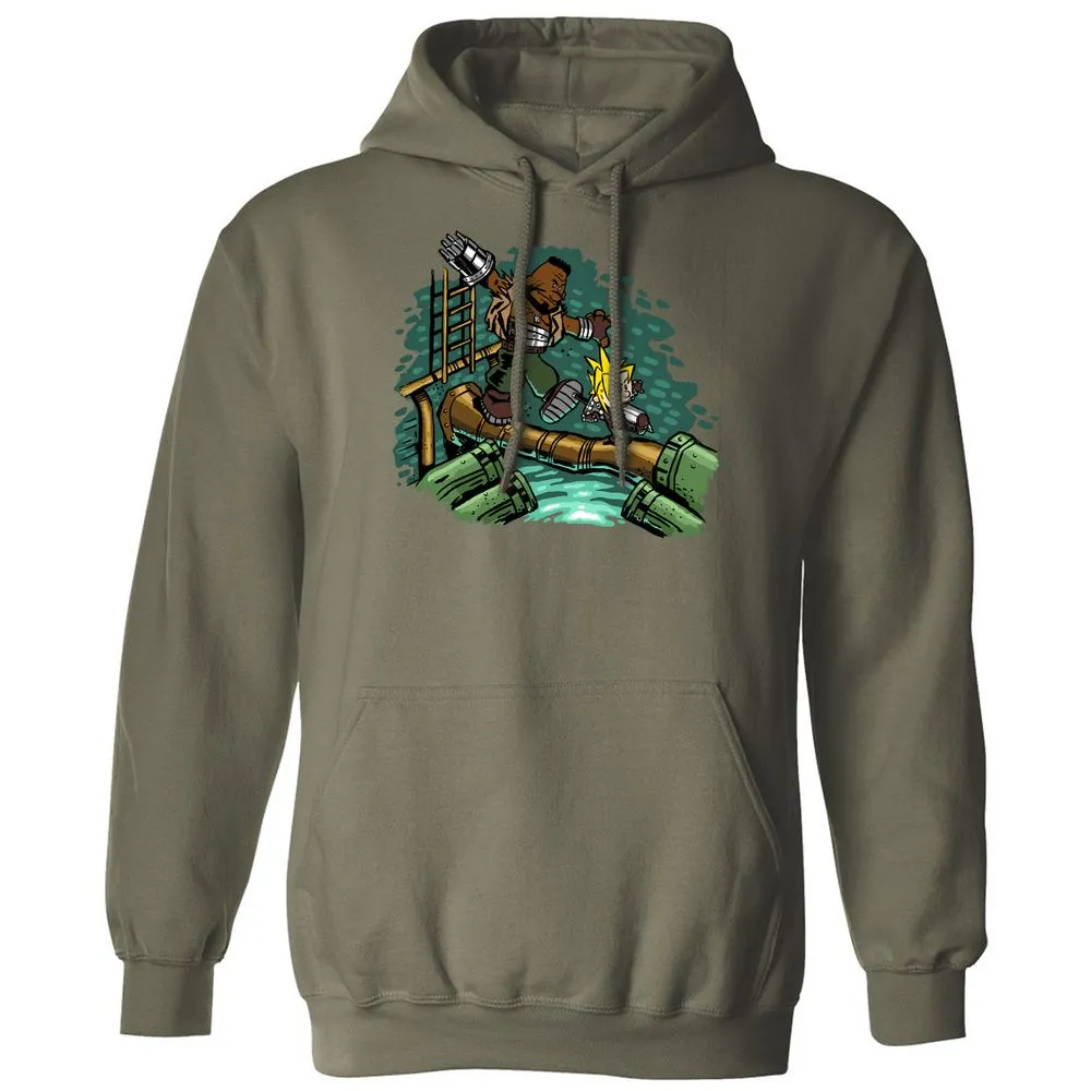 Classic Unisex Hoodie - TZALLZYV - Military Green - 4