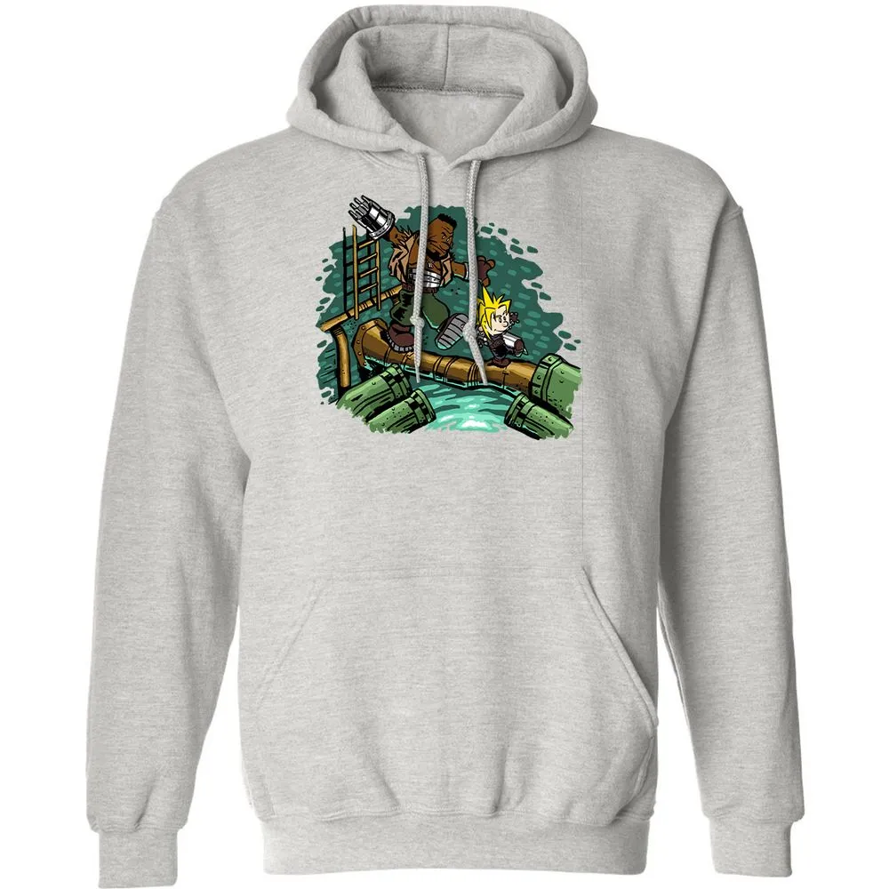 Classic Unisex Hoodie - TZALLZYV - Ash - 8