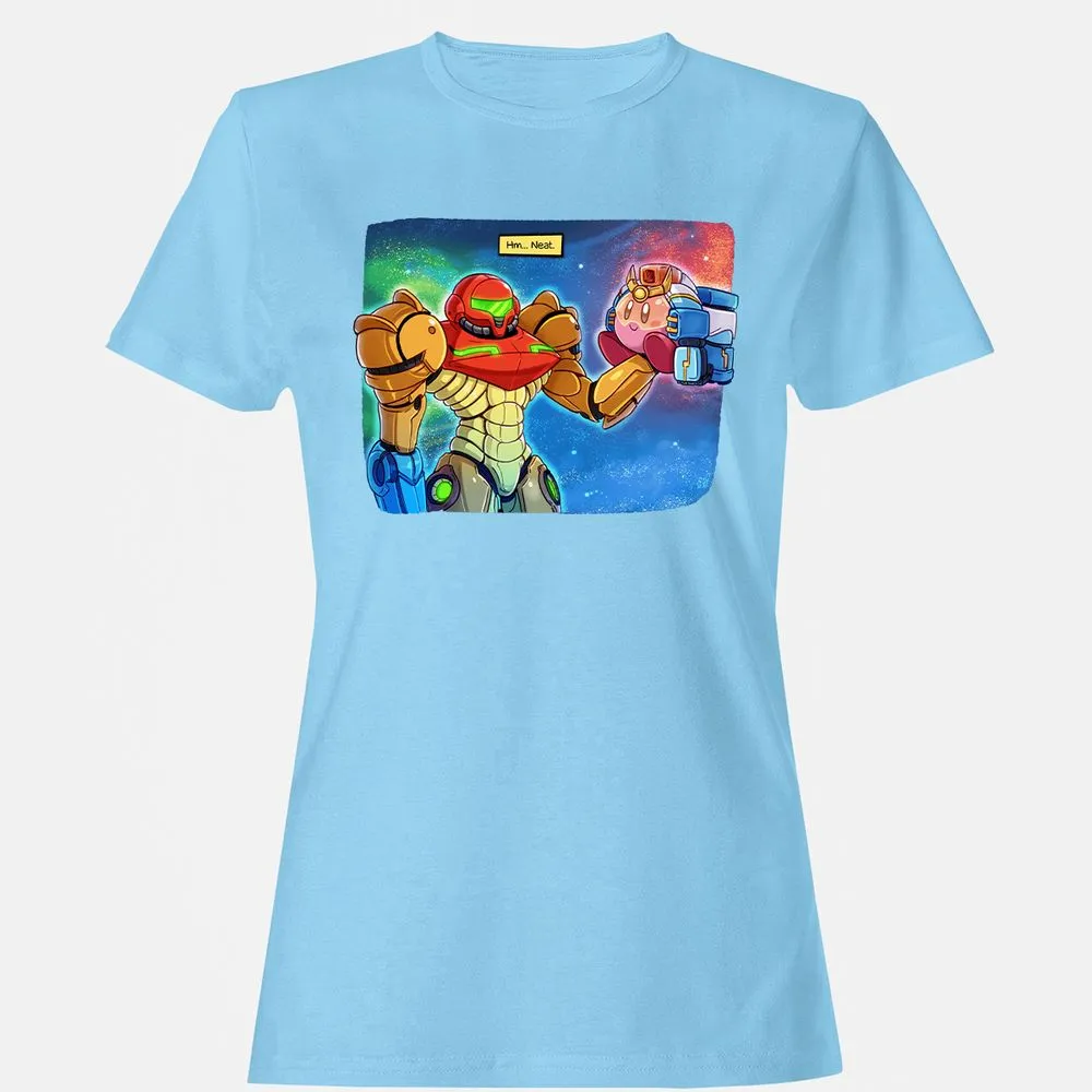 Women's T-Shirt - 831N85AQ - Light Blue - 8