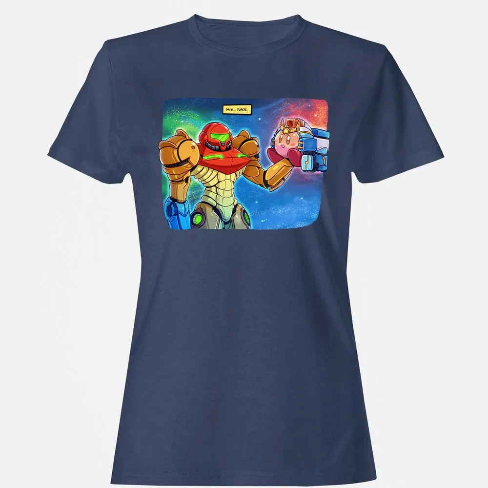 Women's T-Shirt - 831N85AQ - Navy - 10