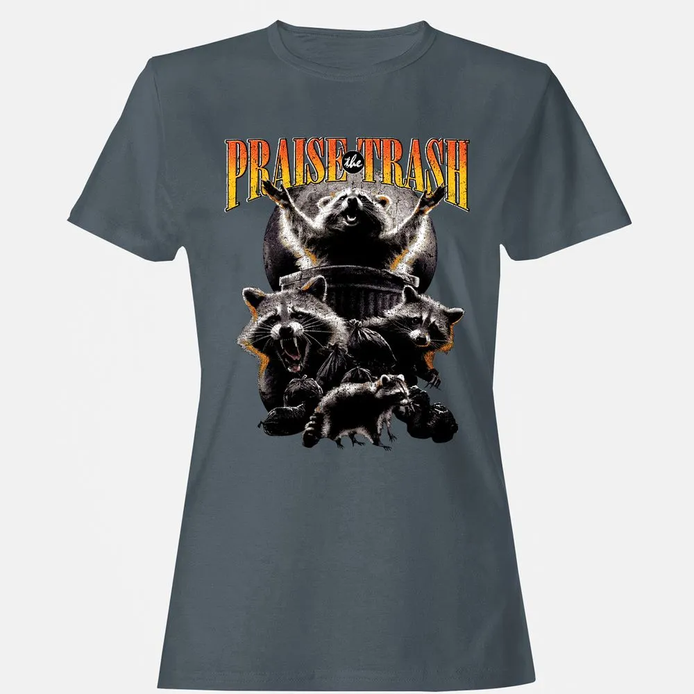 Women's T-Shirt - S5HHBF2G - Charcoal - 3