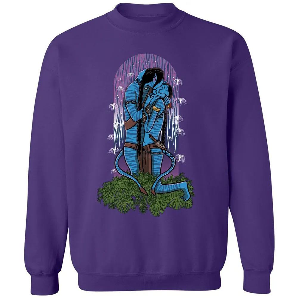 Classic Unisex Sweatshirt - TZXKM55P - Purple - 6