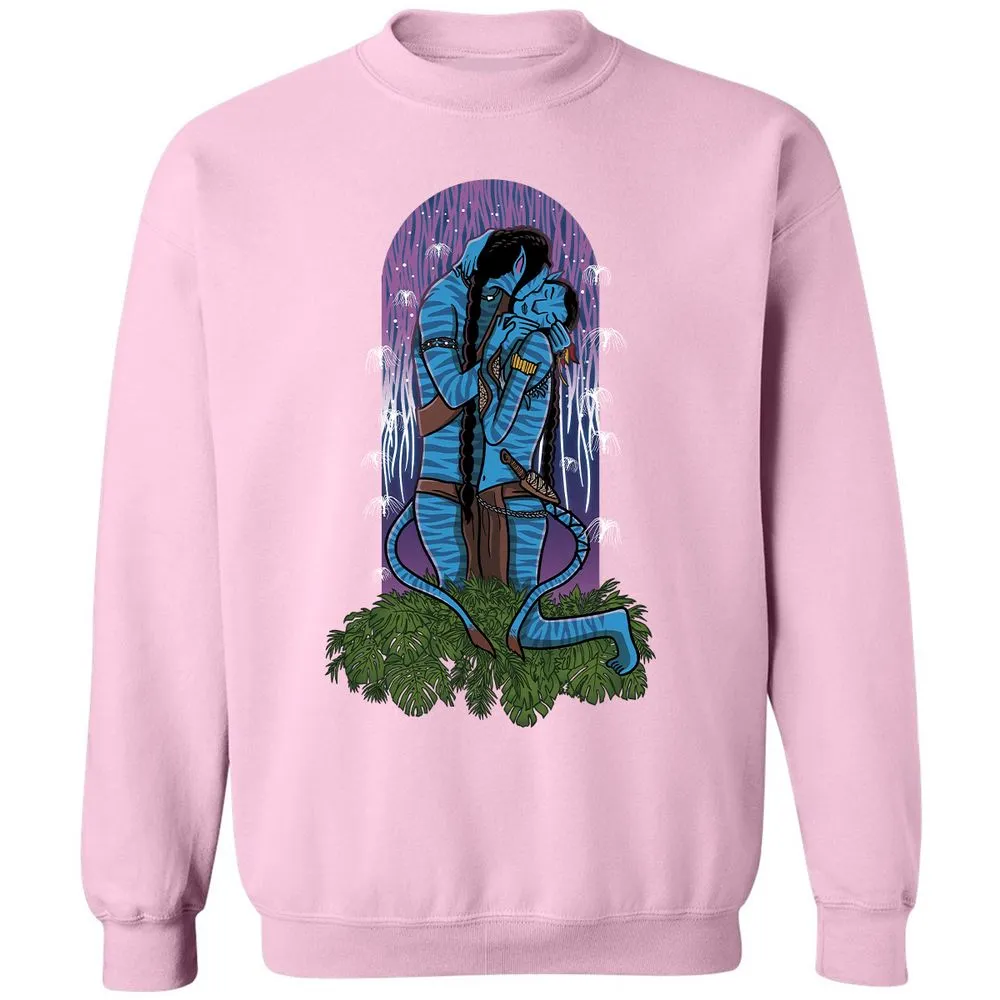 Classic Unisex Sweatshirt - TZXKM55P - Light Pink - 3