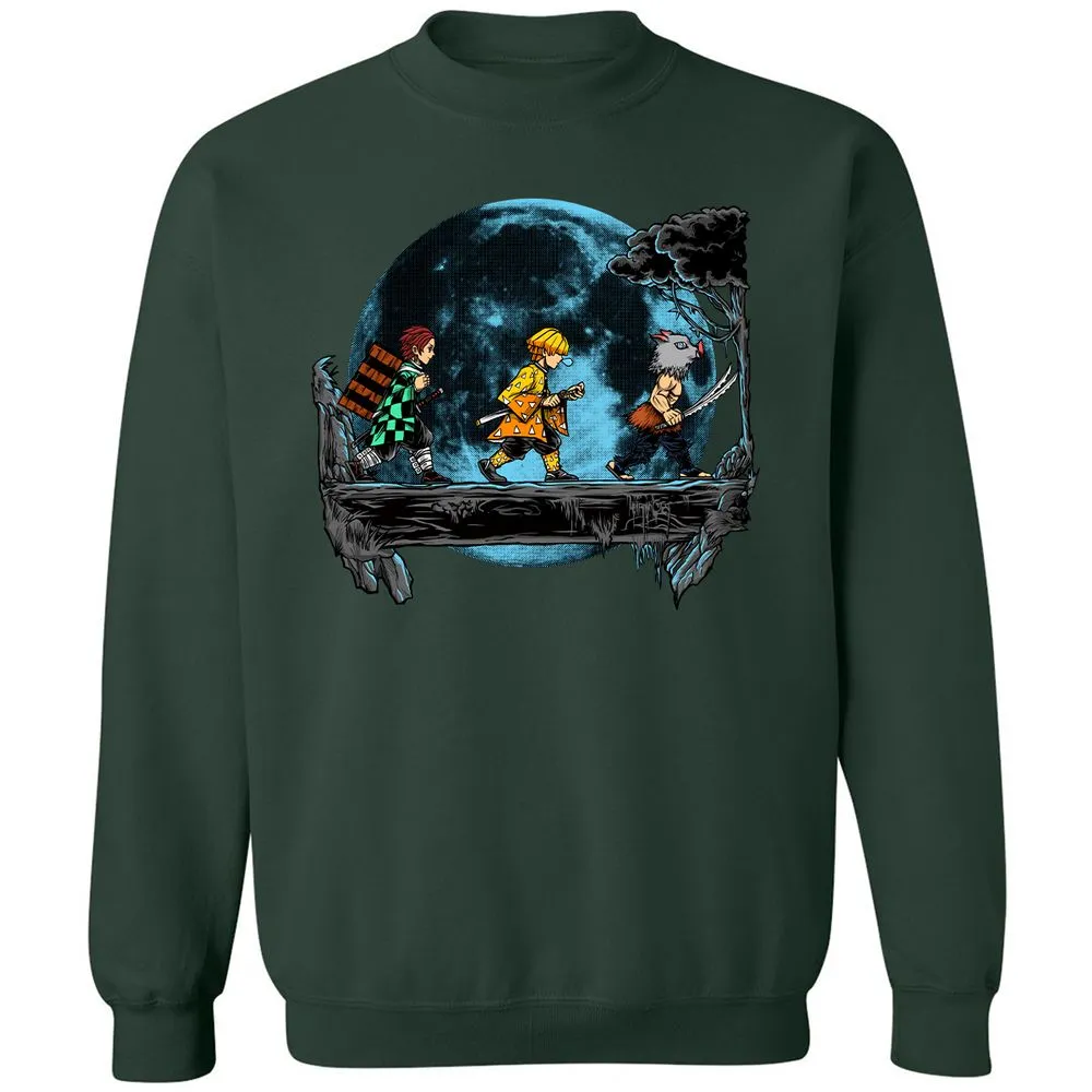Classic Unisex Sweatshirt - 1Y6WCTGY - Forest Green - 4