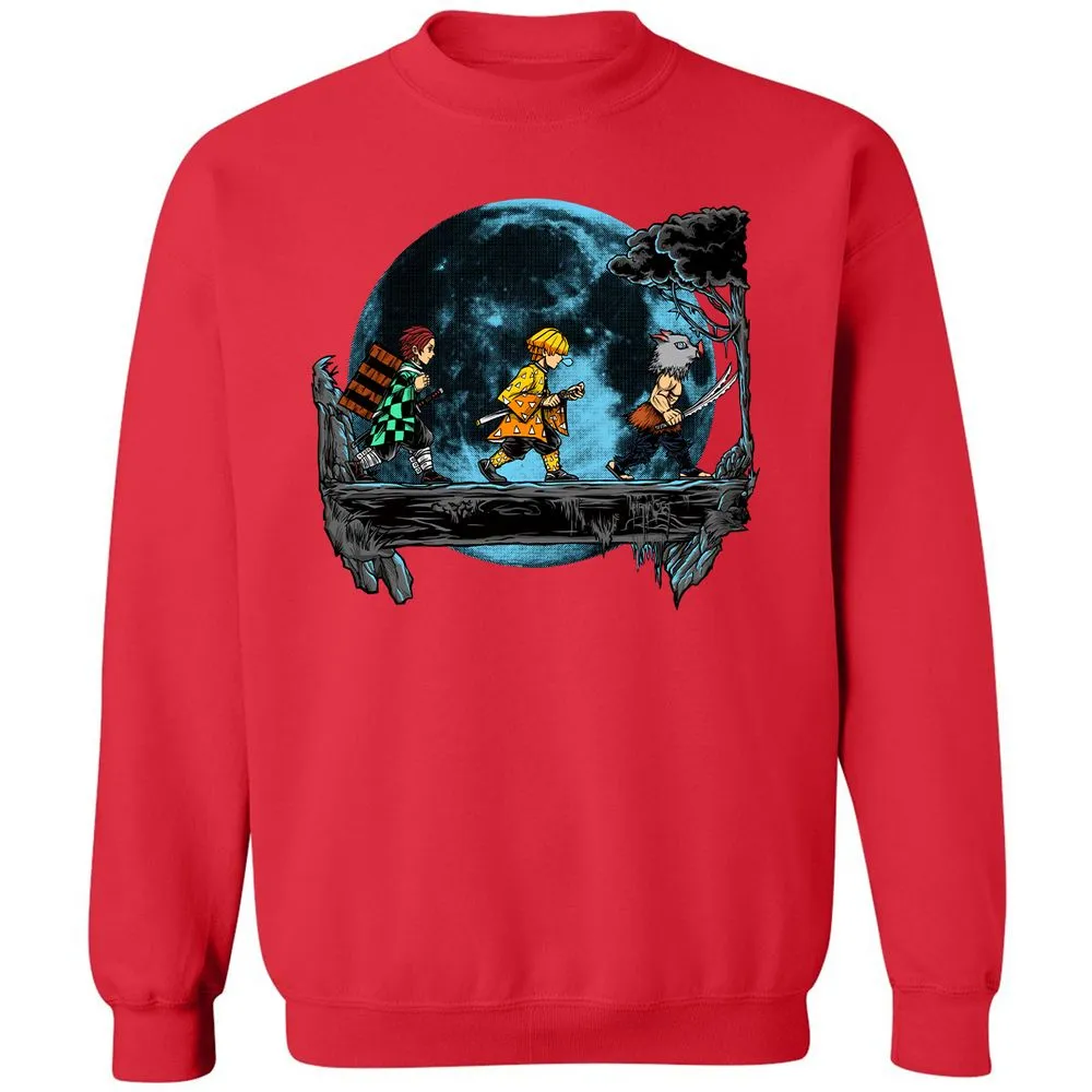 Classic Unisex Sweatshirt - 1Y6WCTGY - Red - 5