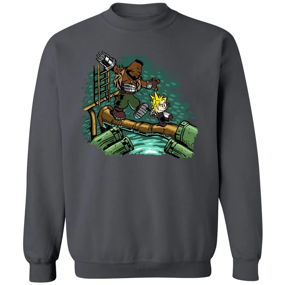 Classic Unisex Sweatshirt - LF2G462Q - Charcoal - 7