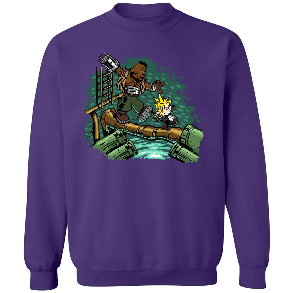 Classic Unisex Sweatshirt - LF2G462Q - Purple - 6