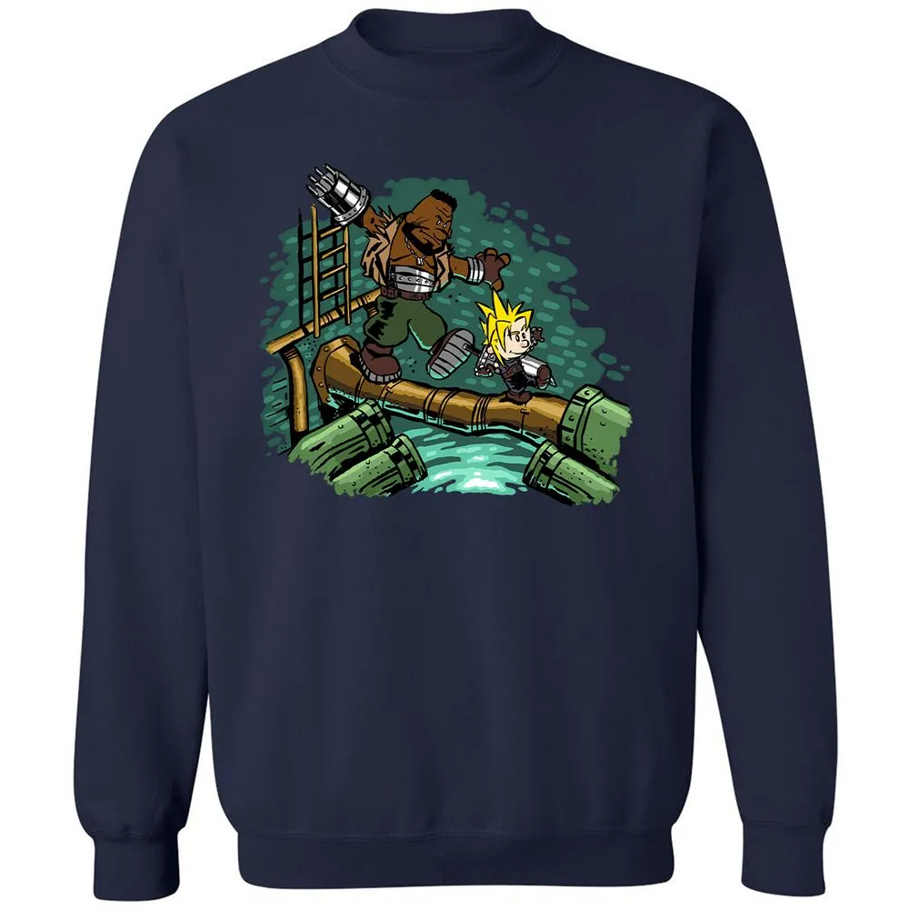 Classic Unisex Sweatshirt - LF2G462Q - Navy - 2