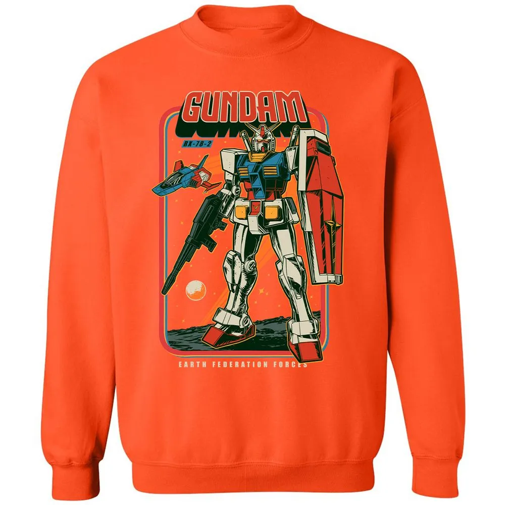 Classic Unisex Sweatshirt - 72HEGFKZ - Orange - 10