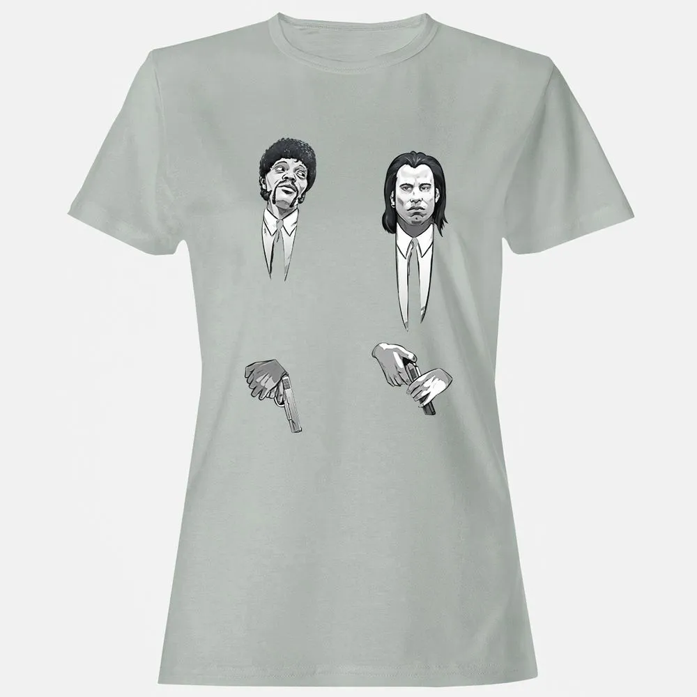 Women's T-Shirt - UCFYPW7X - Ash - 2