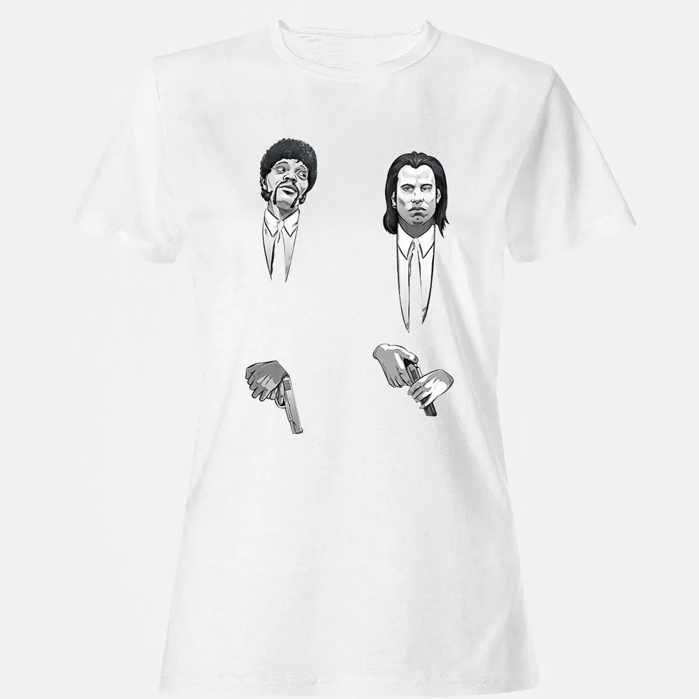 Women's T-Shirt - UCFYPW7X - White - 16