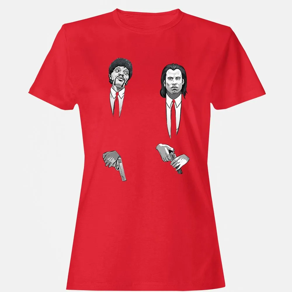 Women's T-Shirt - UCFYPW7X - Red - 13