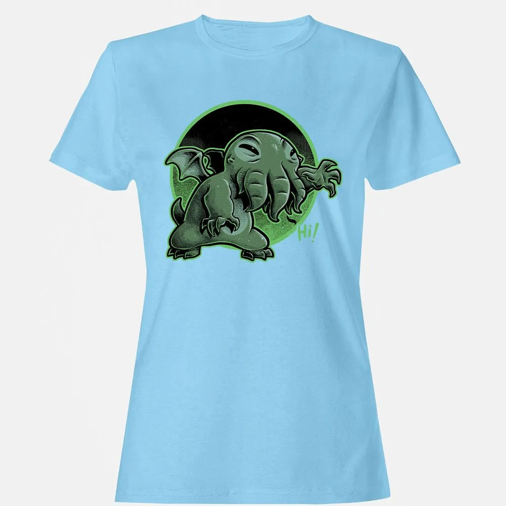 Women's T-Shirt - P49V2U9M - Light Blue - 8