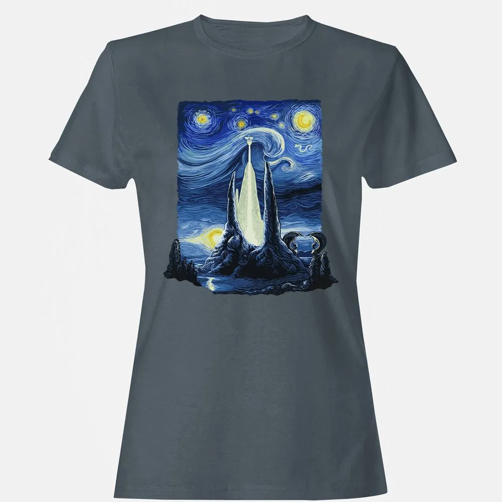 Women's T-Shirt - Q8VD7K95 - Charcoal - 3