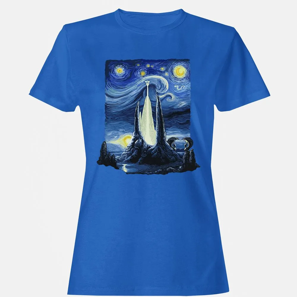 Women's T-Shirt - Q8VD7K95 - Royal - 14