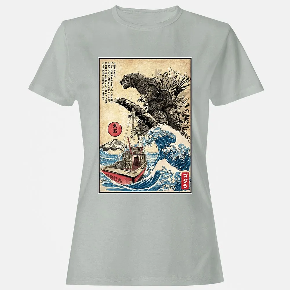 Women's T-Shirt - MZWRDXGC - Ash - 2
