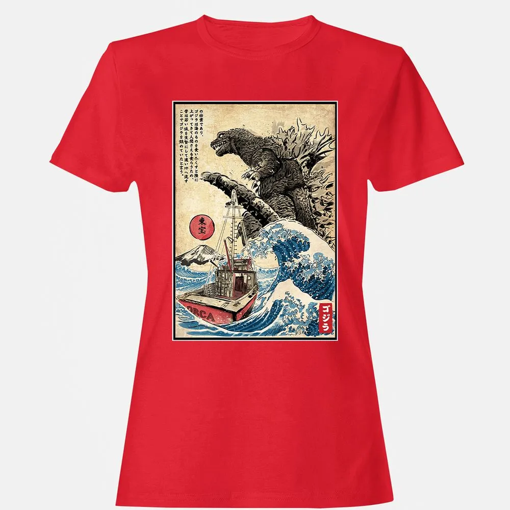 Women's T-Shirt - MZWRDXGC - Red - 13
