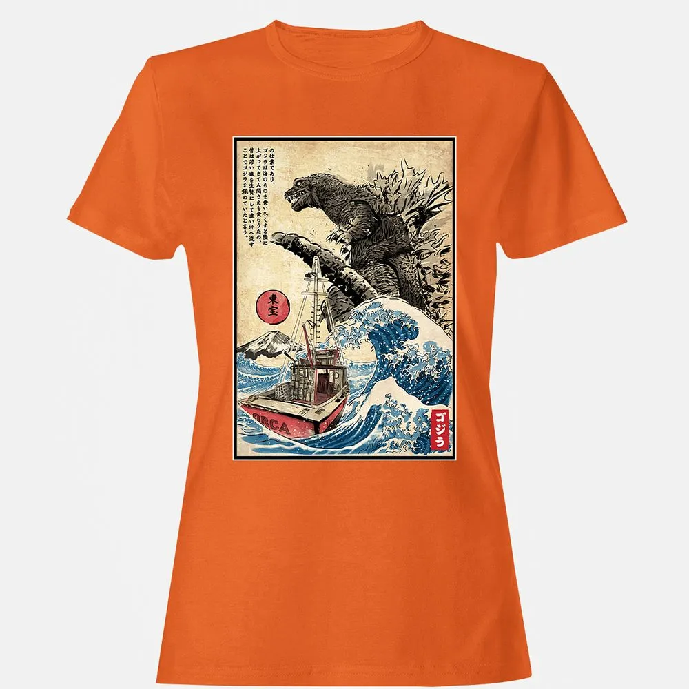 Women's T-Shirt - MZWRDXGC - Orange - 11